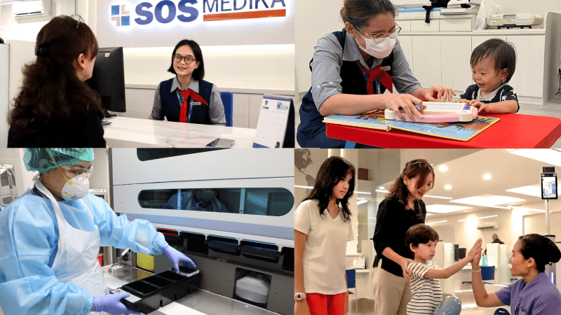 SOS Medika Cipete Medical Staff Collage