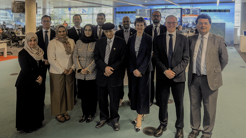 delegates from the Bahraini Ministry of Health at the International SOS London Assistance Centre