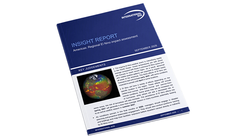 Insight report on regional El Niño impacts across the Americas.